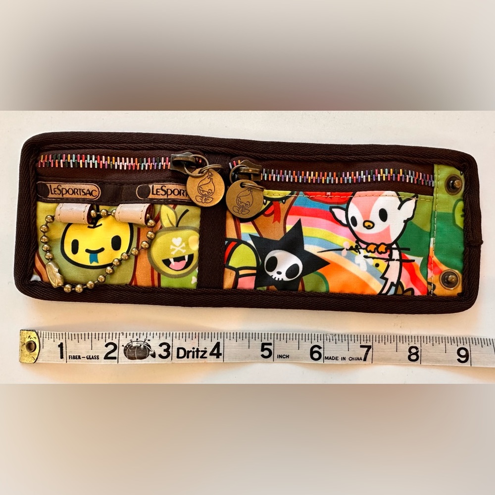 LeSportsac x Tokidoki wristlet wallet
